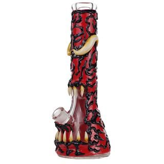 14" Glass Water Pipe Monster Design Bong - Supply Natural