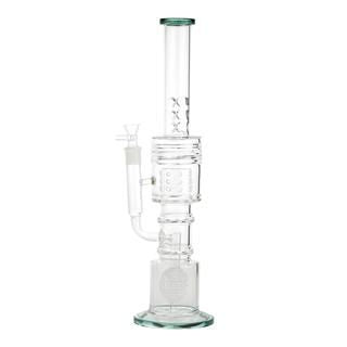 19" Glass Water Pipe With Perc & 18mm Bowl Bong - Supply Natural