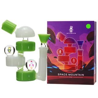 Space King Glass Mini Water Pipe Space Mountain - Supply Natural
