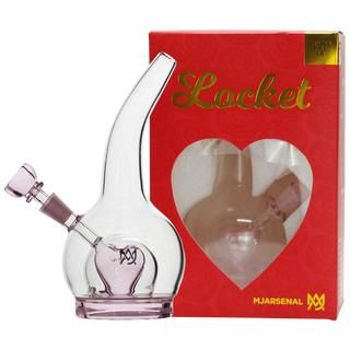 MJ Arsenal Locket Mini Water Pipe Pink - Supply Natural