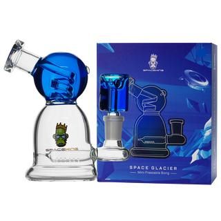 Space King Glass Mini Freezable Water Pipe Space Glacier - Supply Natural