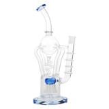 13" Glass Water Pipe Recycler Style With Perc Bong - Supply Natural