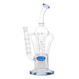 13" Glass Water Pipe Recycler Style With Perc Bong - Supply Natural