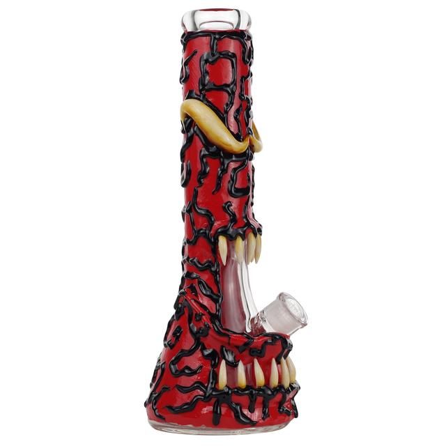 14" Glass Water Pipe Monster Design Bong - Supply Natural