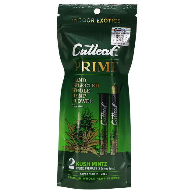 Cutleaf Prime CBD Hemp Flower Pre Rolls - Supply Natural