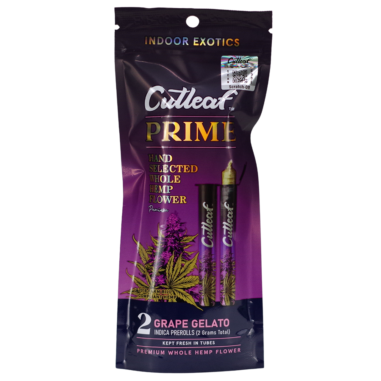 Cutleaf Prime CBD Hemp Flower Pre Rolls - Supply Natural