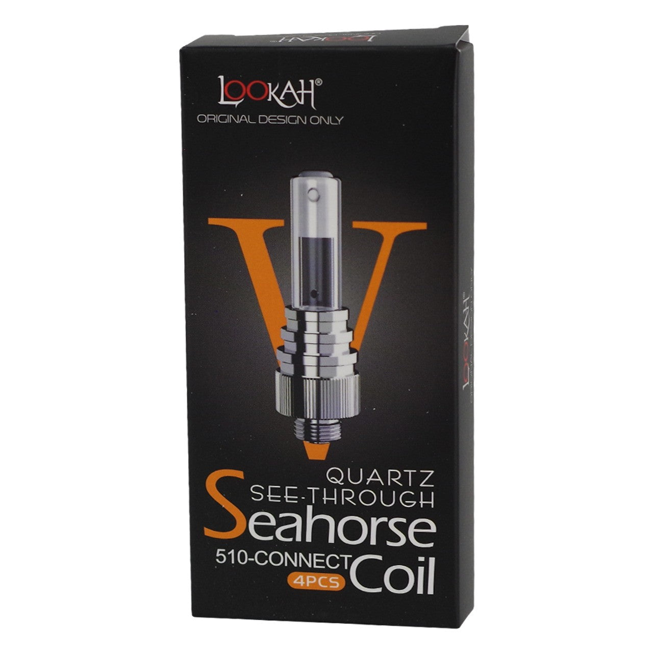 Lookah Seahorse V See Through Quartz Tube 510 Thread Coil - Supply Natural