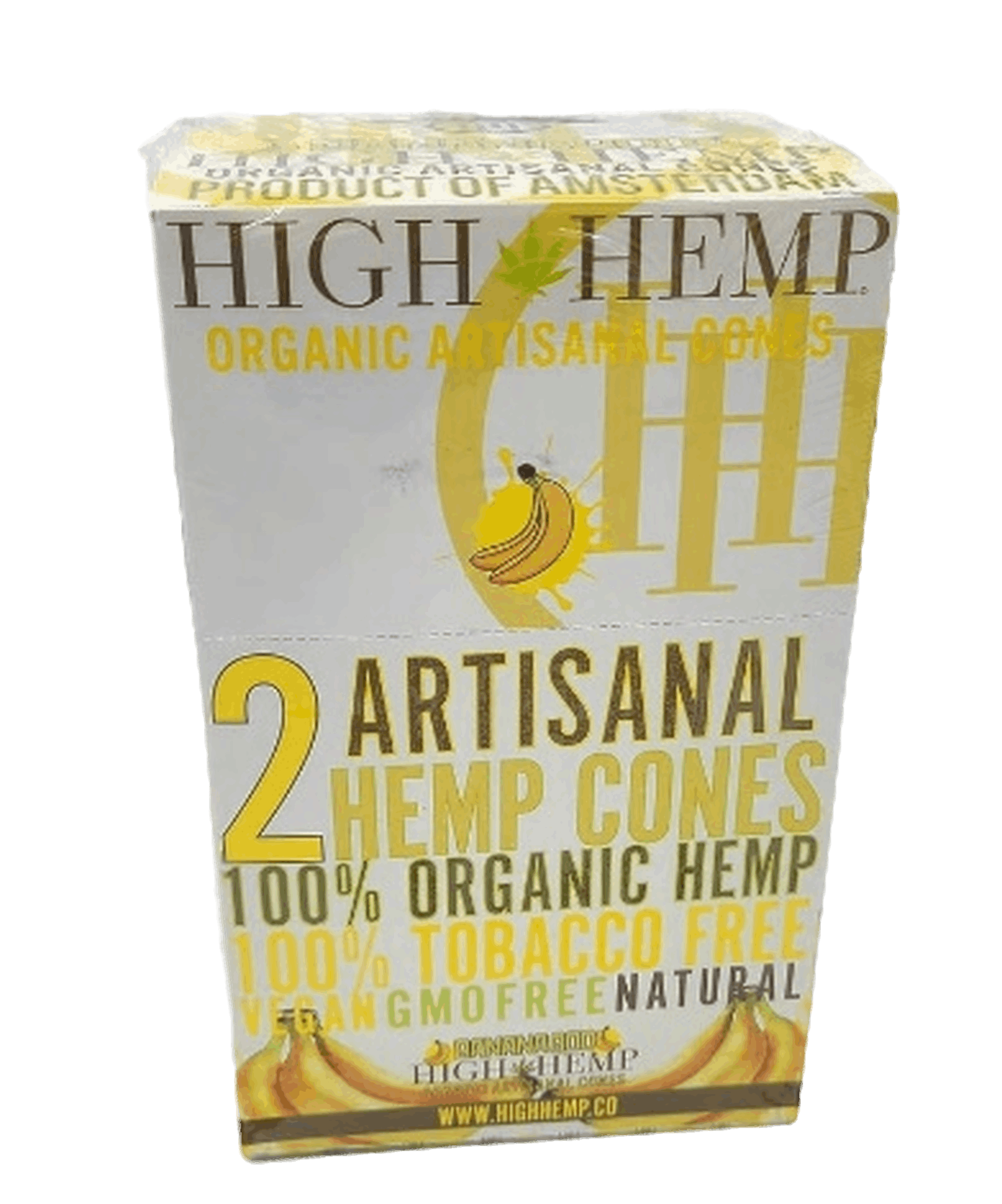 High Hemp Organics Banana Goo Cones Wraps 15ct 2pk - Supply Natural