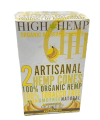 High Hemp Organics Banana Goo Cones Wraps 15ct 2pk - Supply Natural