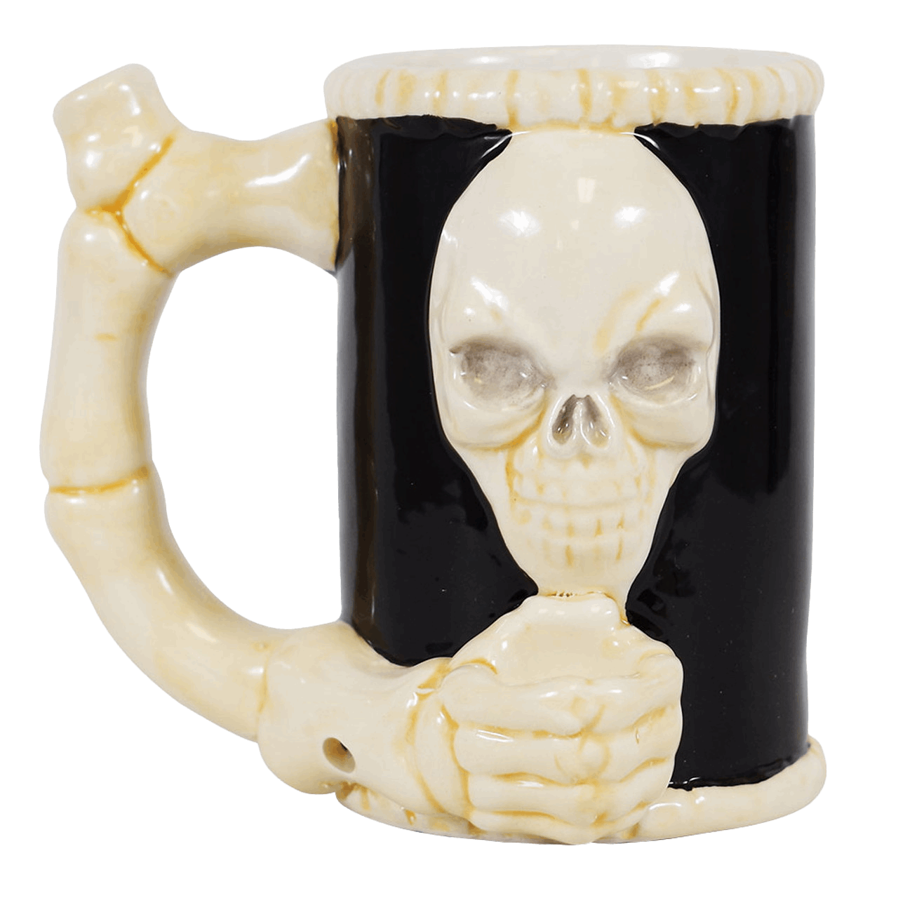 SMOKEA Ceramic Santa Coffee Mug Pipe