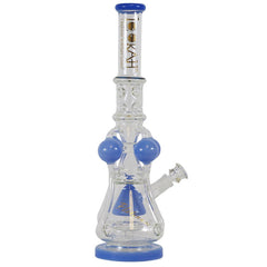 Lookah 18.5" Recycler Straight Neck Water Pipe With Perc Bong - Supply Natural