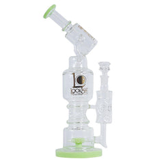 Lookah Double Volume Water Pipe With Multi Percs - Supply Natural