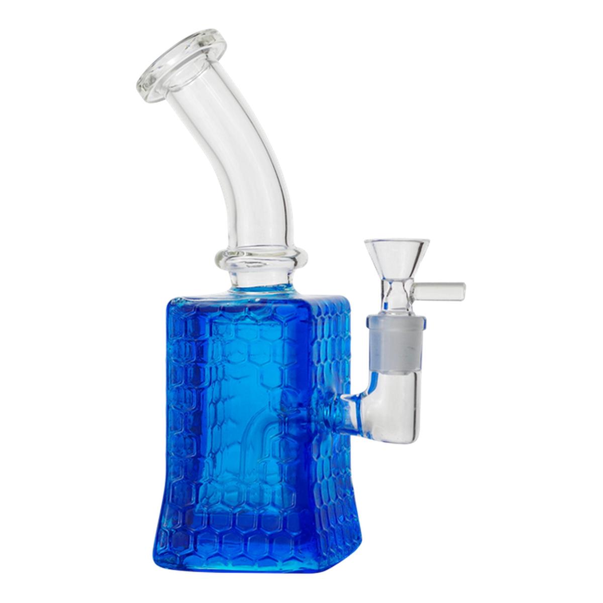 7.9" Glycerine Filled Glass Water Pipe Bong - Supply Natural