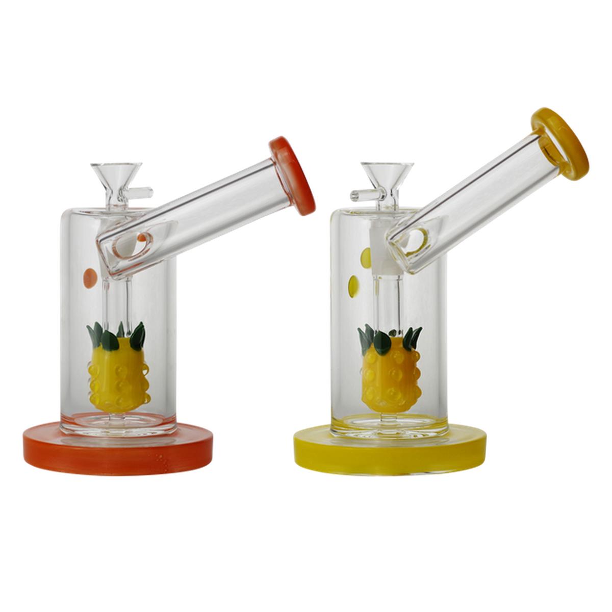 5.3" Glass Water Pipe With Pineapple Perc Design Bong - Supply Natural