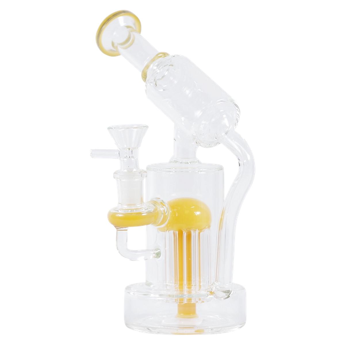 7.5" Pulsar Side Oil Can Recycler Water Pipe Bong - Supply Natural