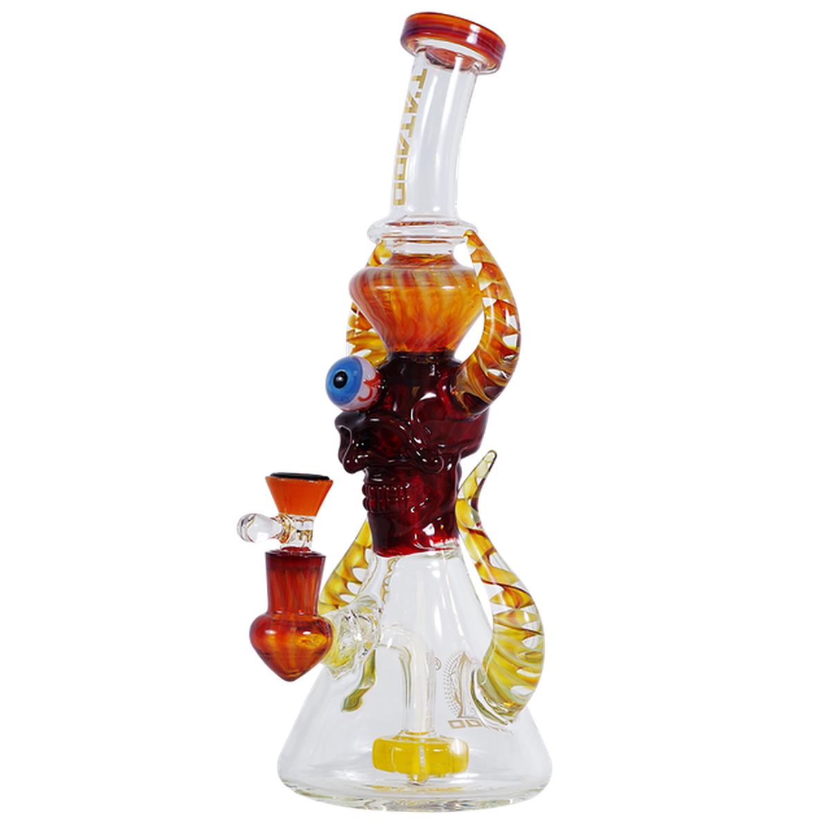 Tataoo Glass Water Pipe One Eyed Monster Edition Bong - Supply Natural