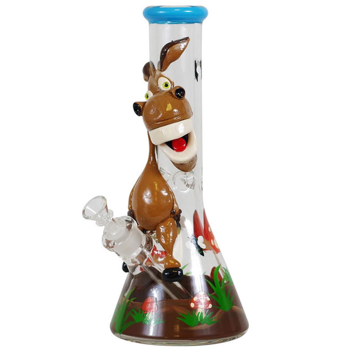 14" 3D Water Pipe Donkey Bong - Supply Natural