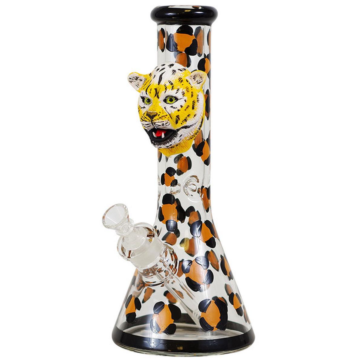 14" 3D Water Pipe Cheetah  Bong - Supply Natural