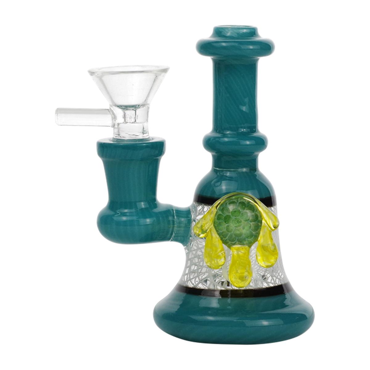 4.3" Glass Water Pipe With Side Honey Drip Bong - Supply Natural