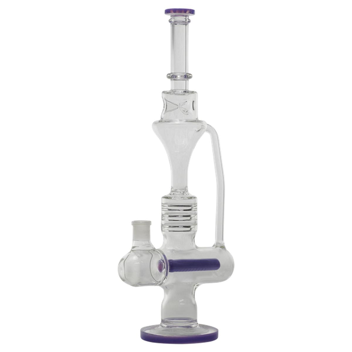 17.5" Glass Water Pipe With Horizontal Perc bONG - Supply Natural