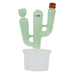 Hemper Cactus Jack Bong XL Green Amber Color Water Pipe Bong - Supply Natural