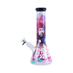 Rock Legend Jimi Hendrix Rainbow Haze Water Pipe Clear Bong - Supply Natural