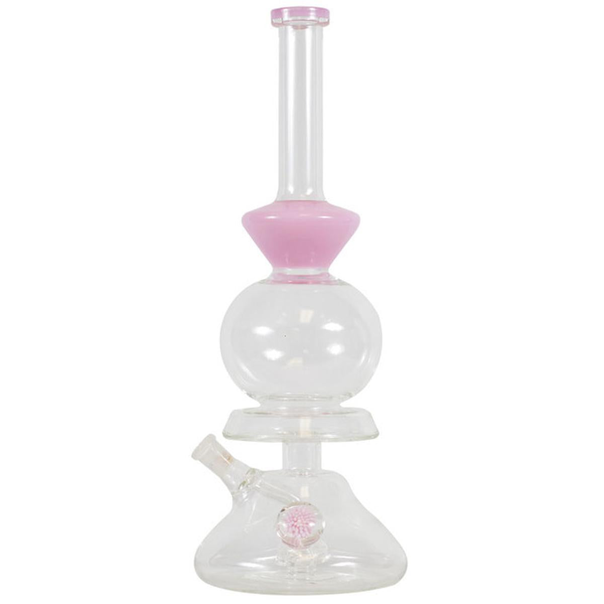 17" Bubble Water Pipe With A Round Perc (No Bowl Included) Bong - Supply Natural