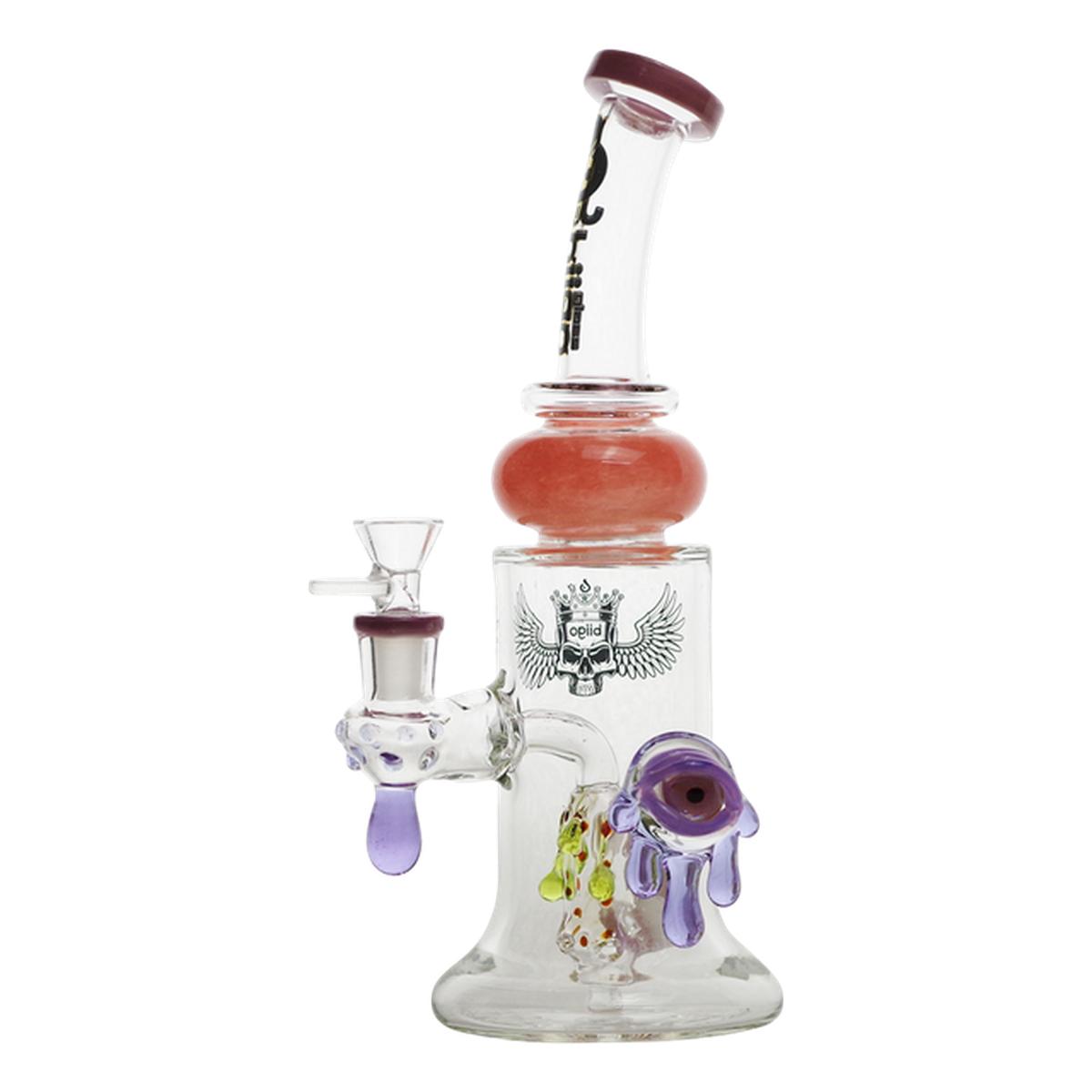 Biigo 13" Glass Water Pipe Eye Monster Design bong - Supply Natural