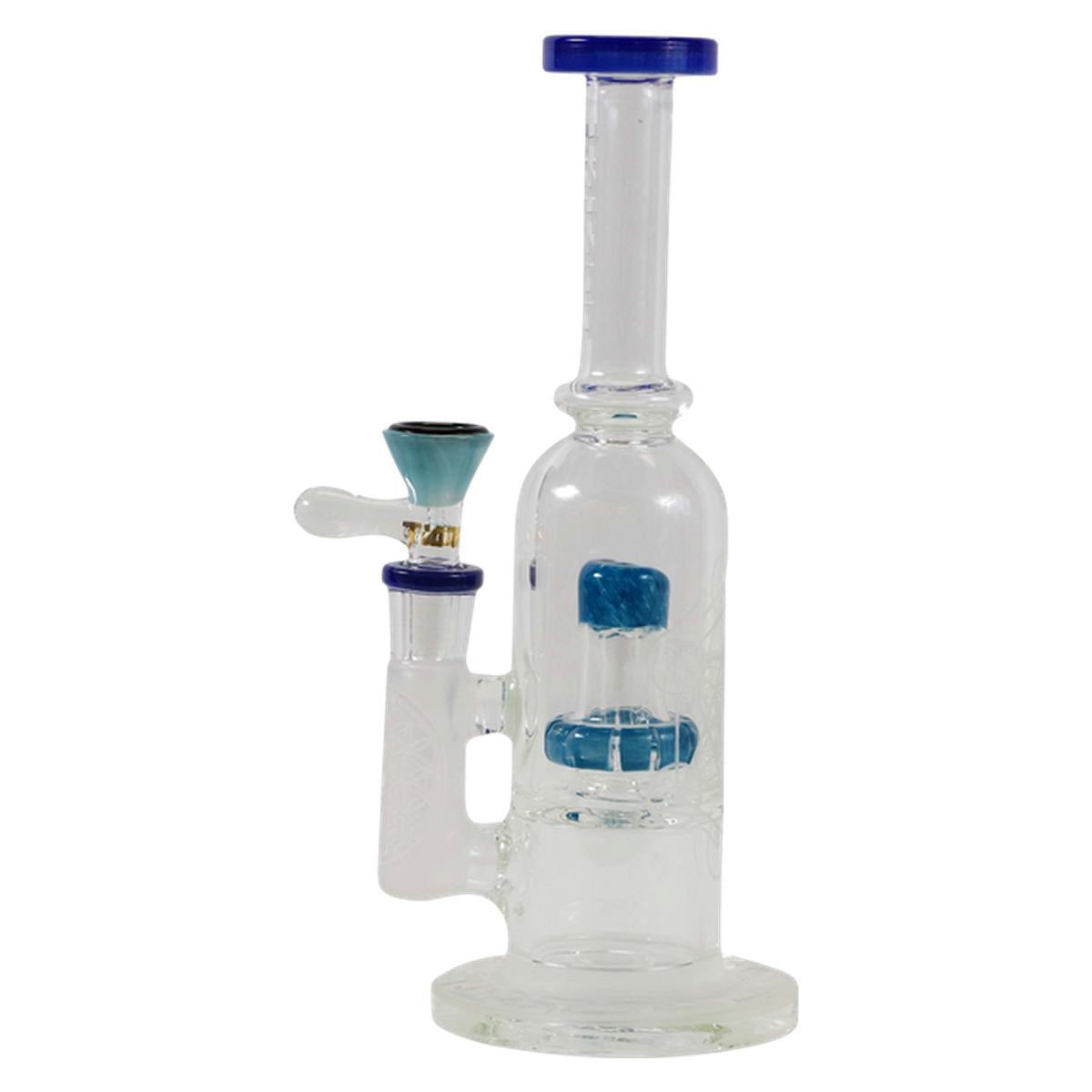 10" Tataoo Water Pipe With Middle Shower Perc Bong - Supply Natural