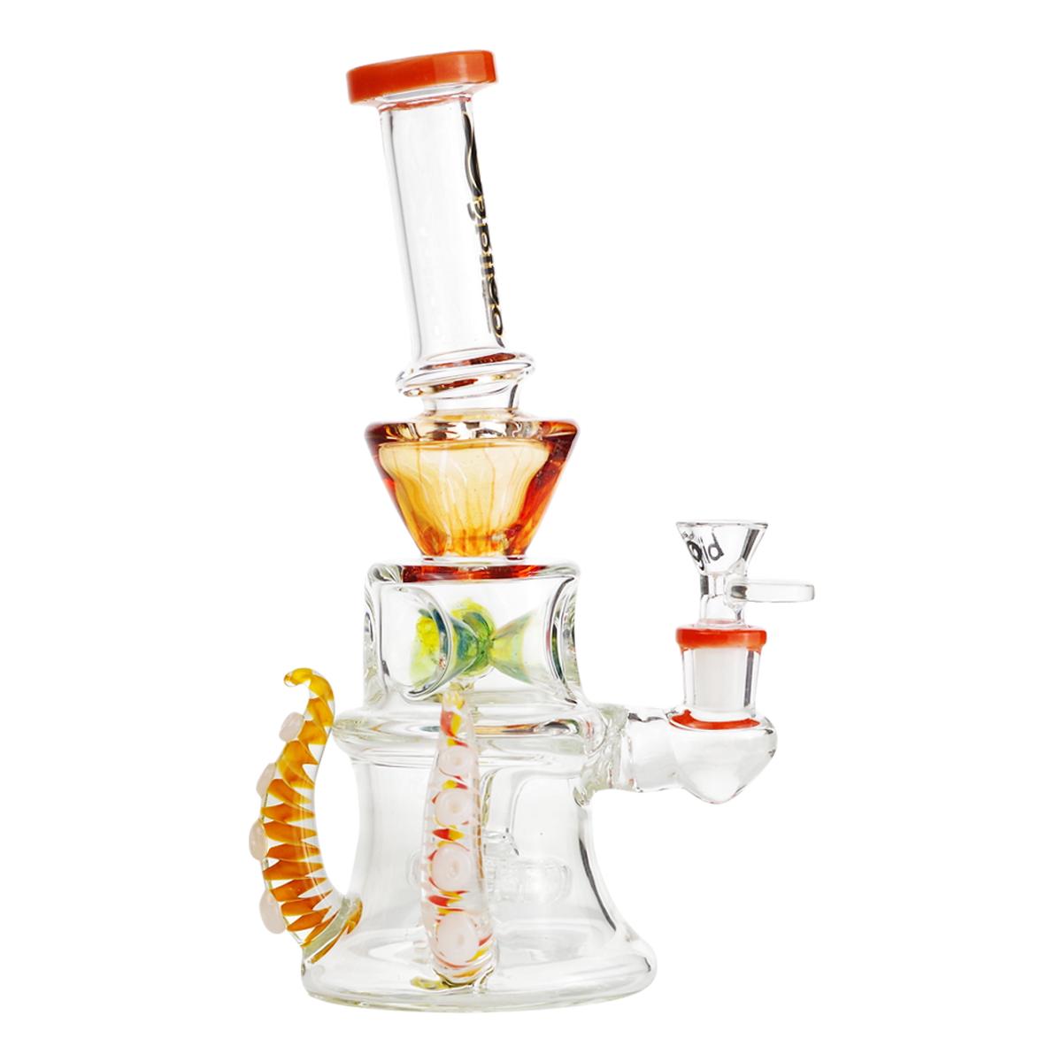 Biigo 11" Glass Water Pipe With Perc and Tentacles Bong - Supply Natural