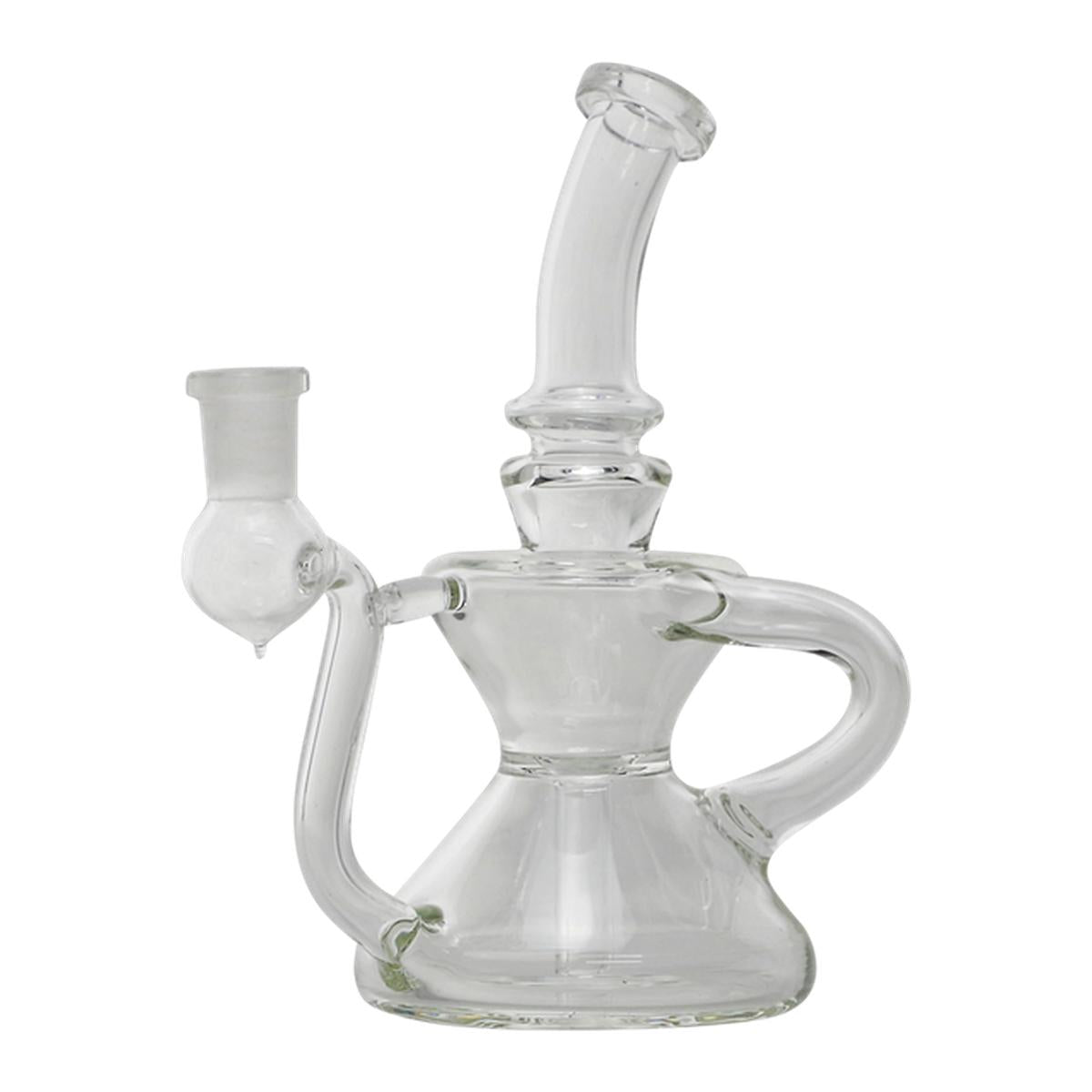 5" Mini Glass Water Pipe Recycler bong - Supply Natural