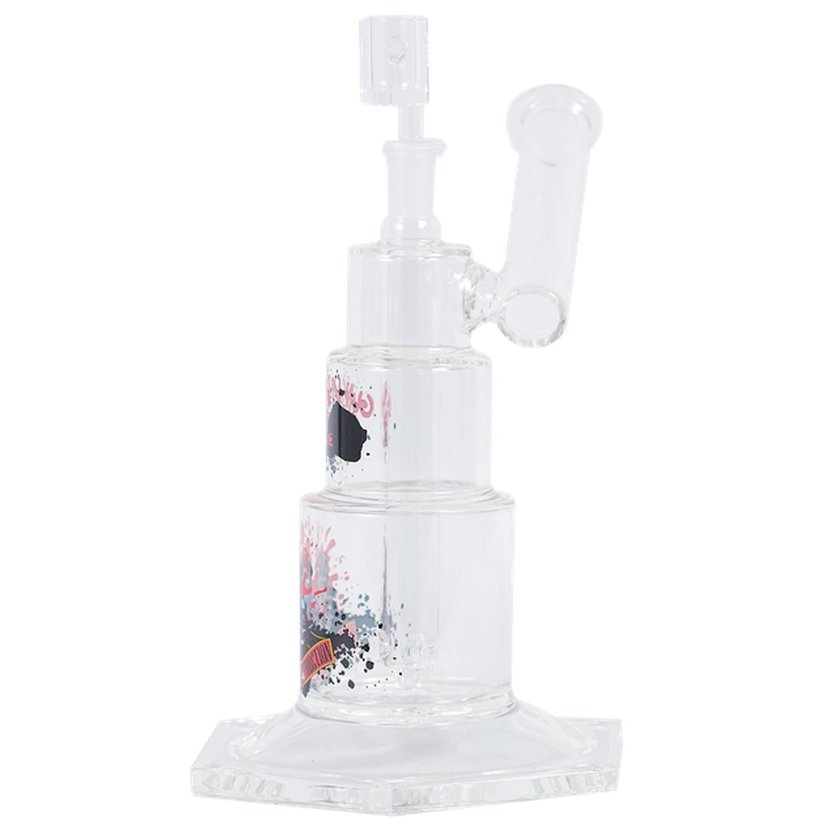 Famous Brandz Glass Water Pipe Guns & Roses Bong - Supply Natural