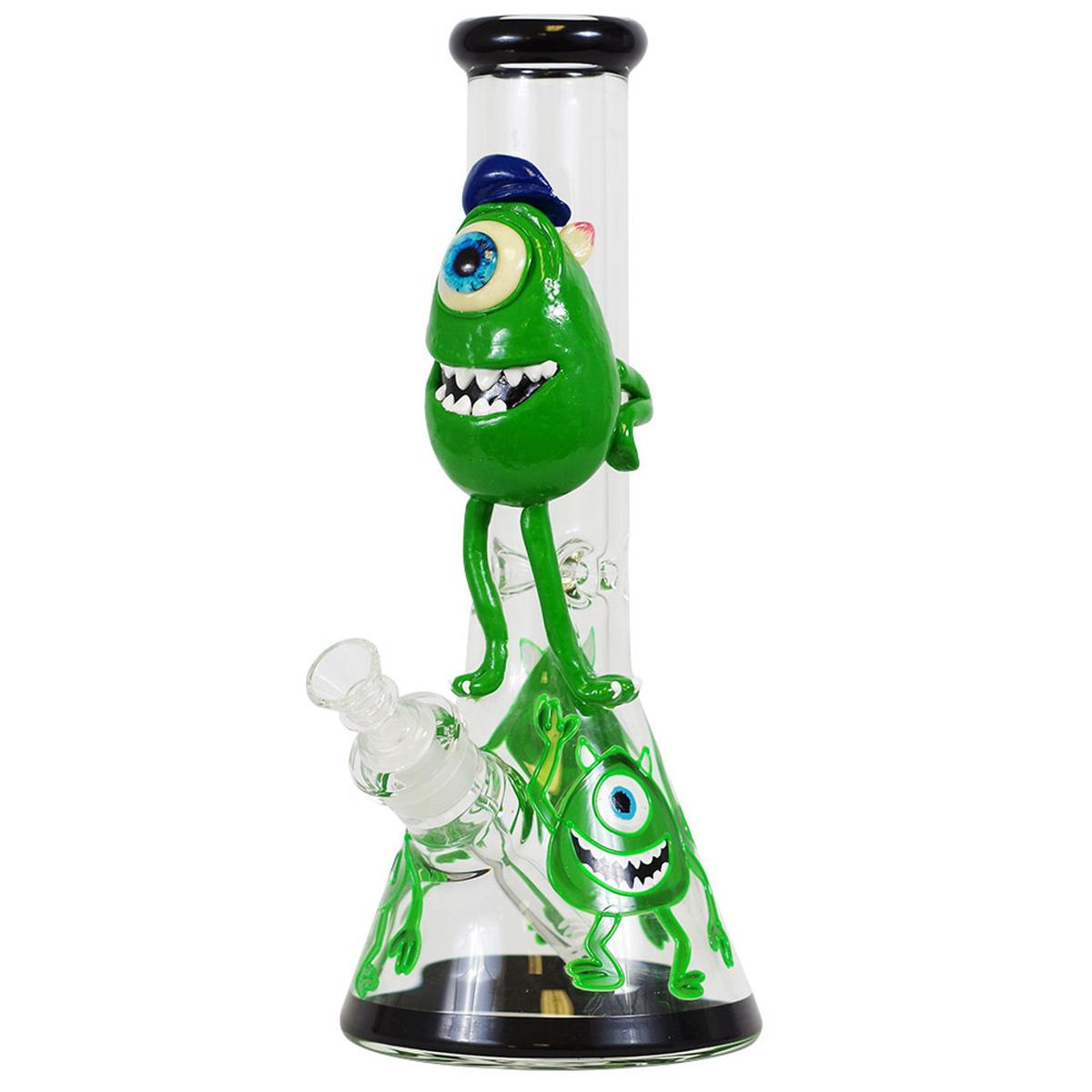 14" 3D Water Pipe One Eye Monster Bong - Supply Natural