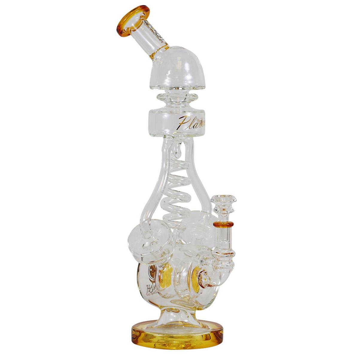 Lookah 15" Recycler Water Pipe With Perc Bong - Supply Natural