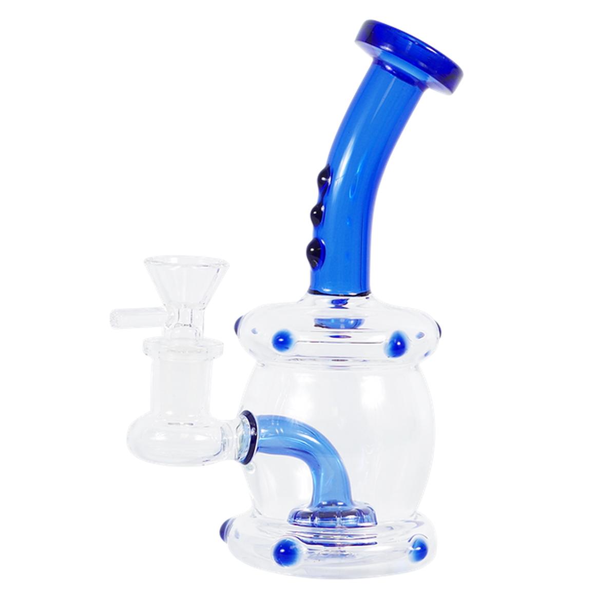 6" Dual Color Glass Water Pipe Bong - Supply Natural