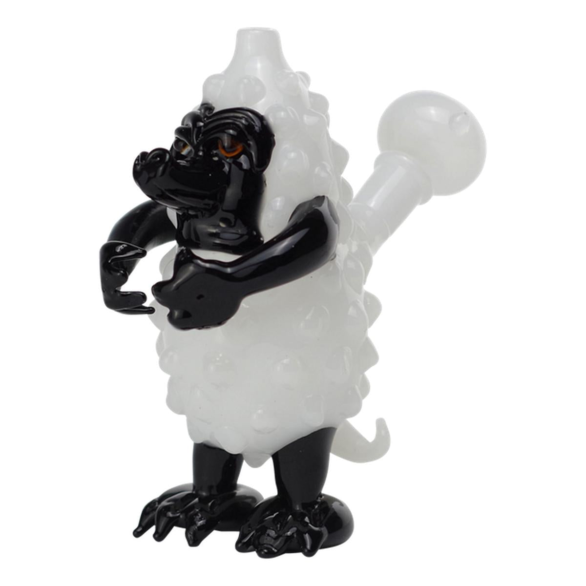 6” Glass Water Pipe Sheep Design Bong - Supply Natural