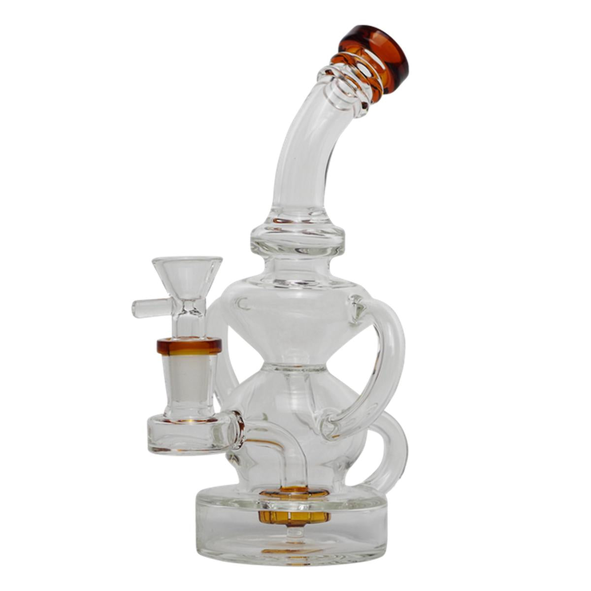 6.8" Mini Water Pipe Recycler  Bong - Supply Natural