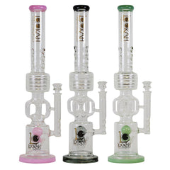 Lookah 22.5" Recycler Straight Neck Water Pipe With Perc & Ice Catch Bong - Supply Natural