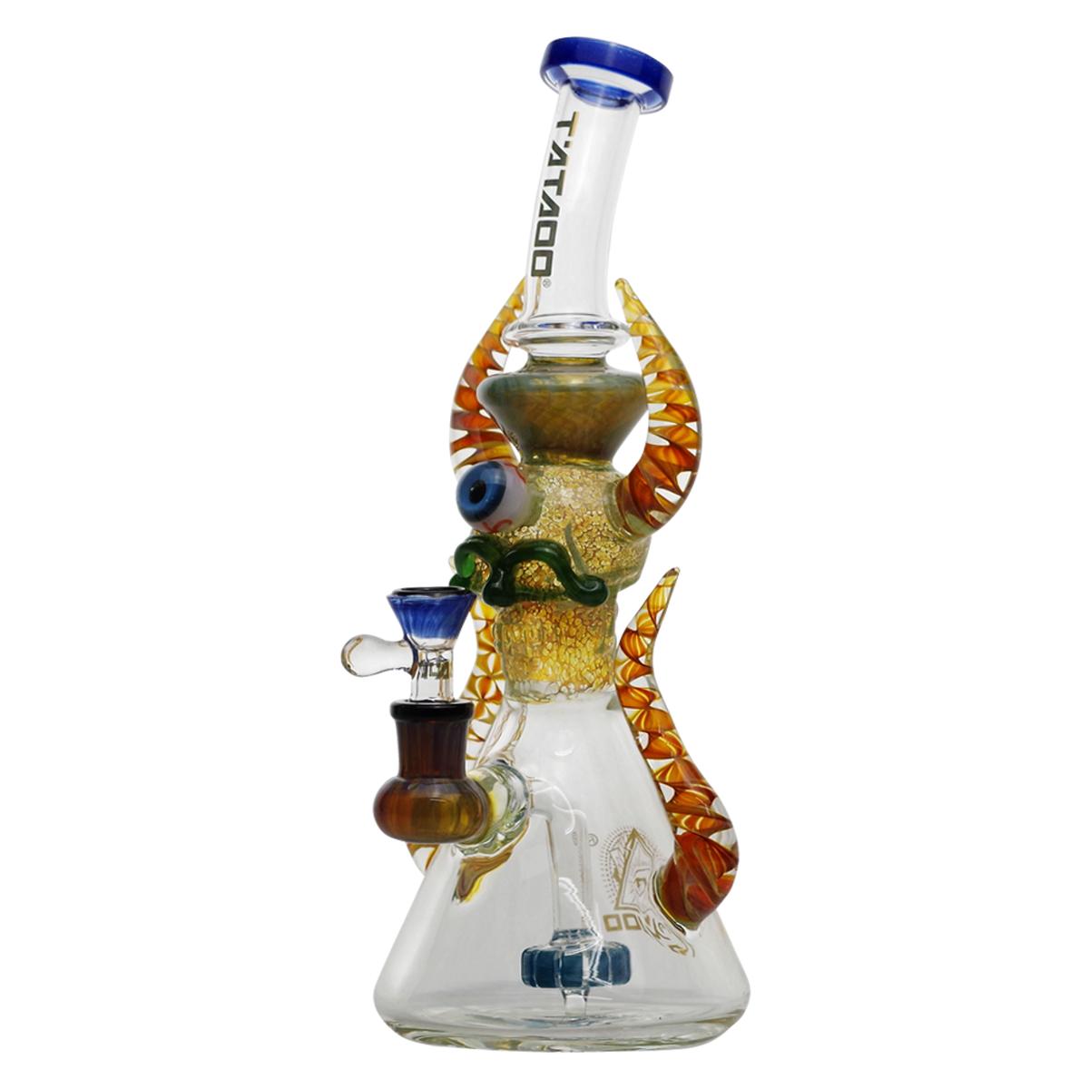 Tataoo Glass Water Pipe One Eyed Monster Edition Bong - Supply Natural