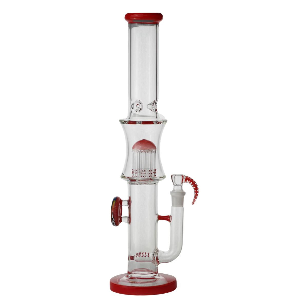 18.5" Glass Water Pipe with Gog Bowl Bong - Supply Natural