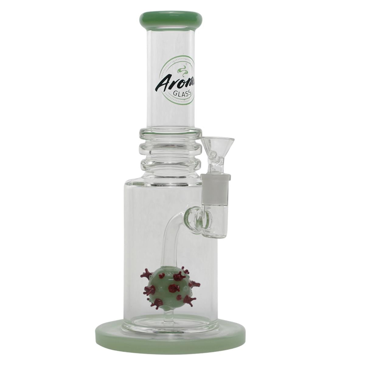 Aroma Glass 10" Water Pipe With Virus Perc Bong - Supply Natural