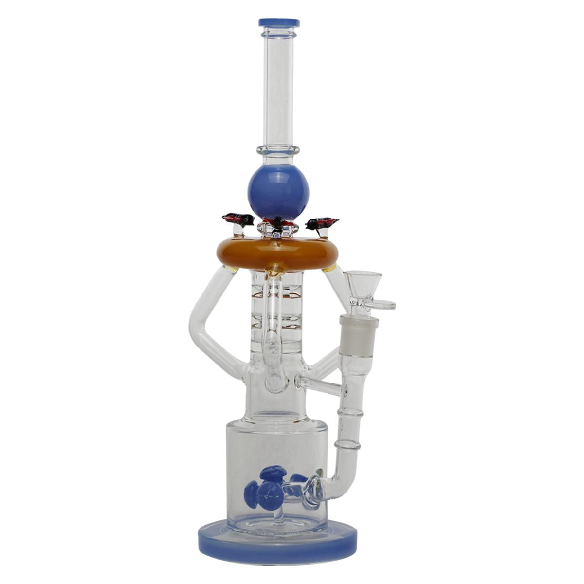 16.5" Glass Water Pipe Bumble Bee  bONG - Supply Natural