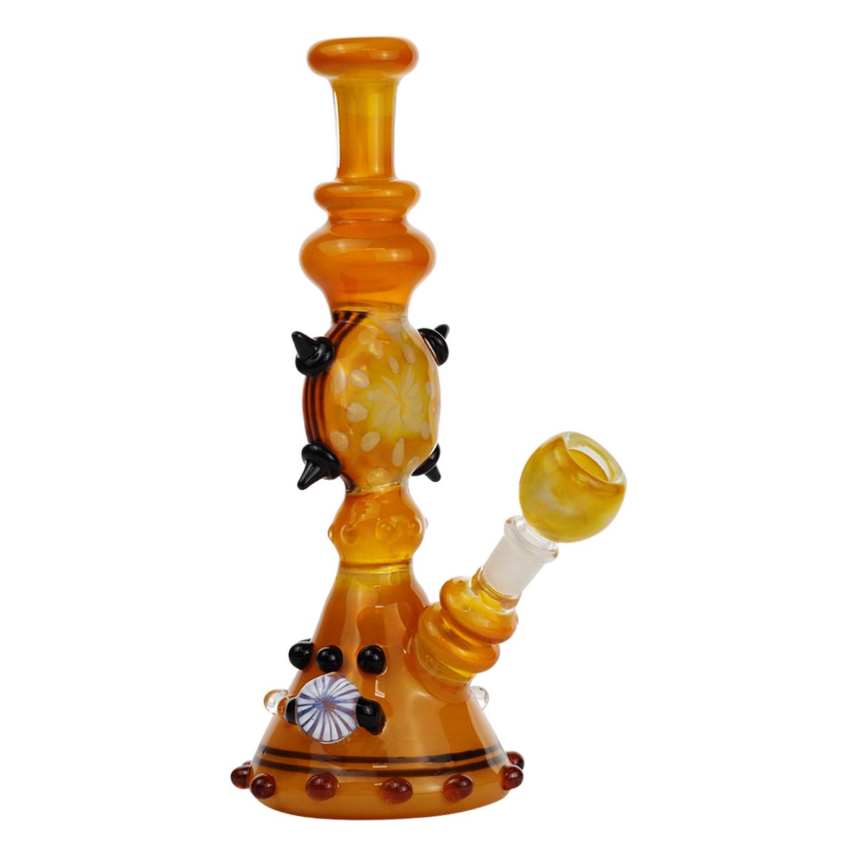 11" Glass Water Pipe Microscope Design Bong - Supply Natural