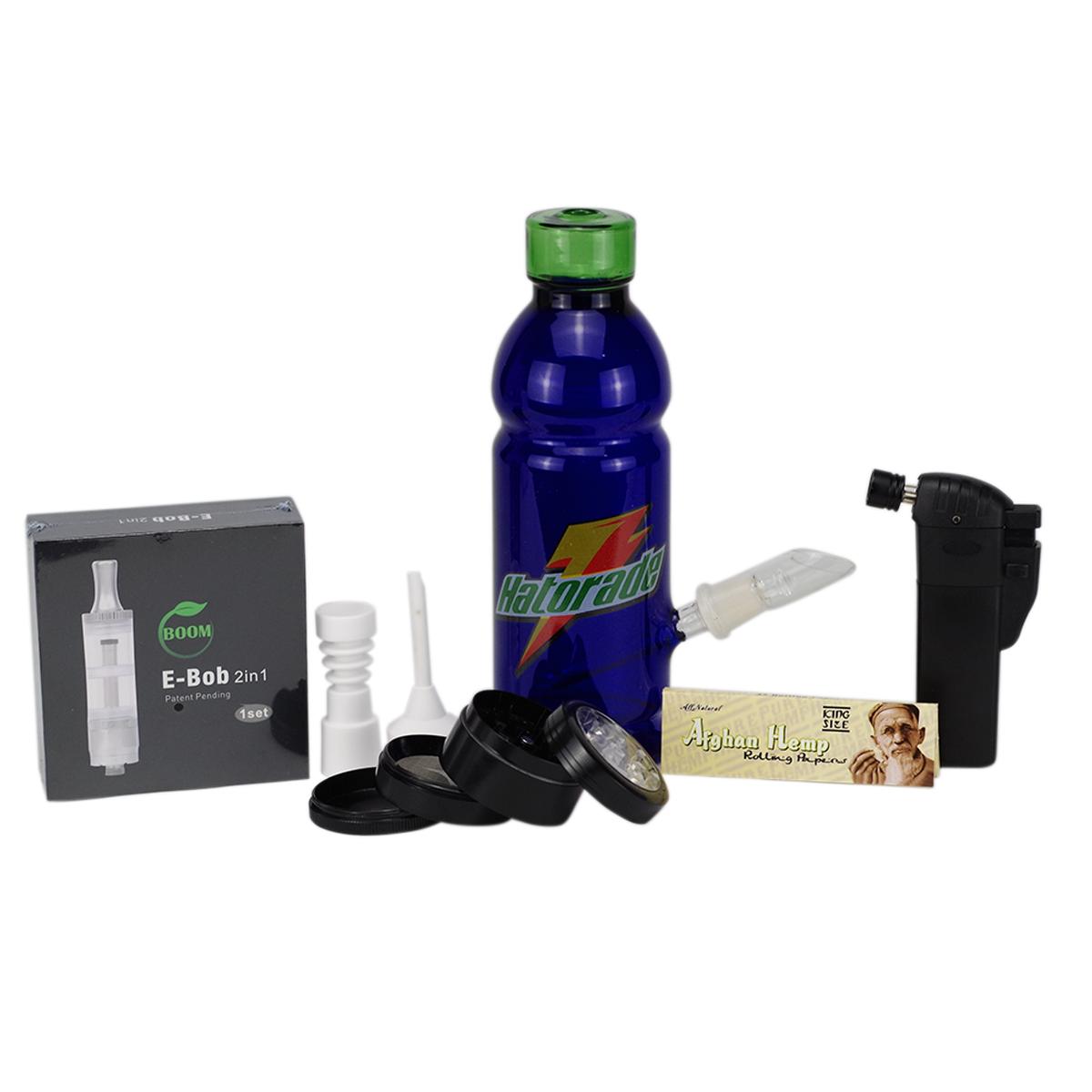 Afghan Hemp HD Water Pipe Gatorade Kit Bong - Supply Natural