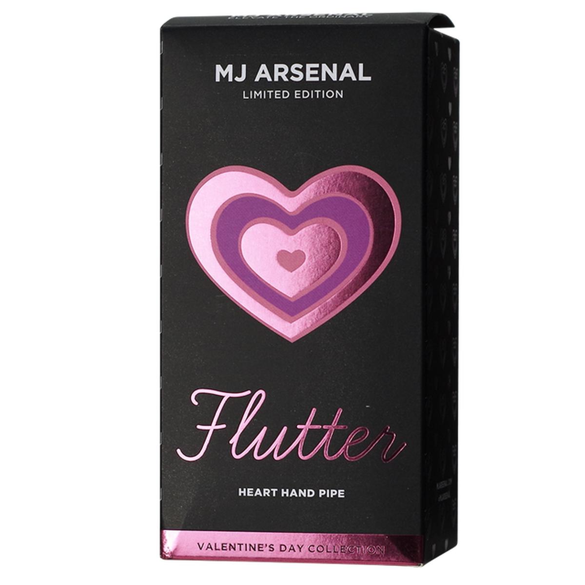 MJ Arsenal Limited Edition Flutter Heart Hand Pipe Valentines Day Collection - Supply Natural