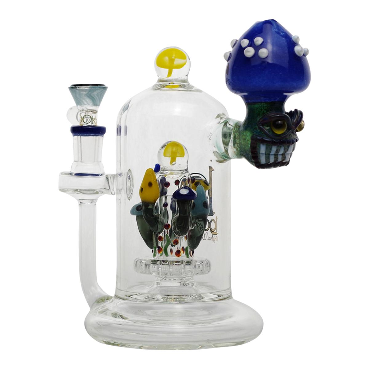 Lookah 10.5" Mushroom Monster Water Pipe With Mushrooms Inside Bong - Supply Natural