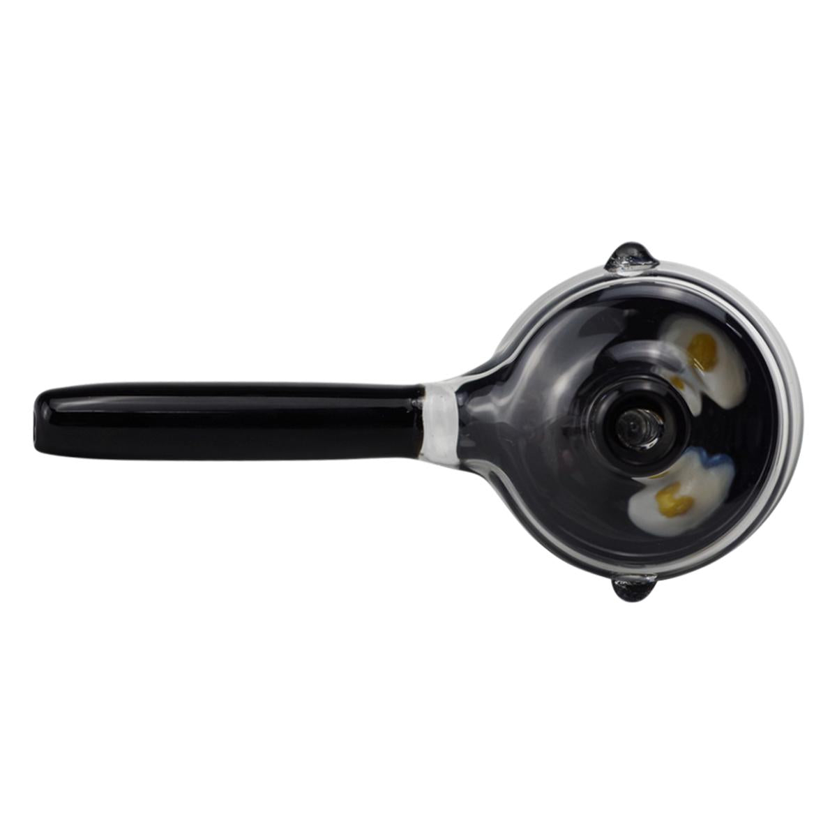 7" Glass Water Pipe Frying Pan Design  Bong - Supply Natural