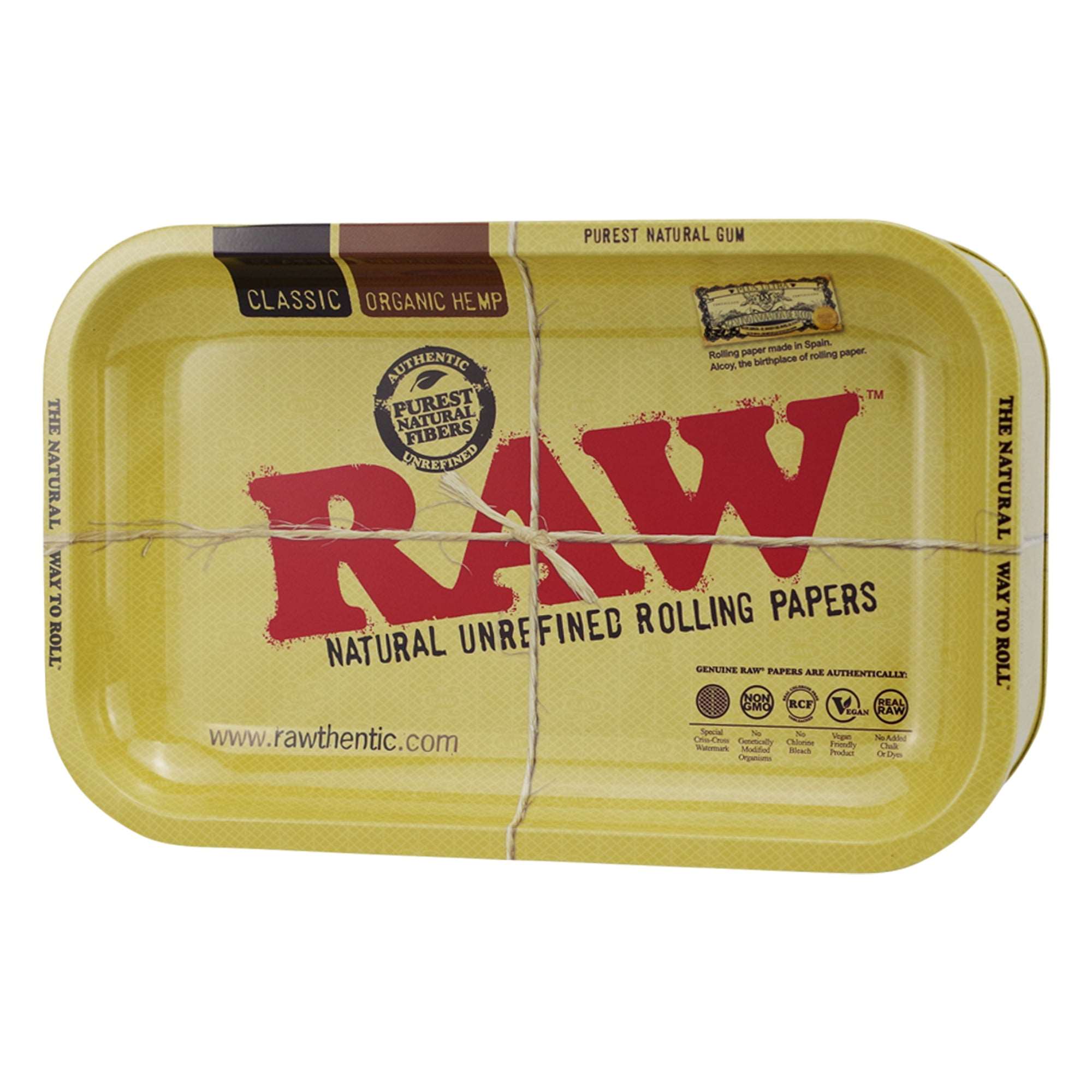 RAW Munchies Box With Rolling Tray Lid - Supply Natural