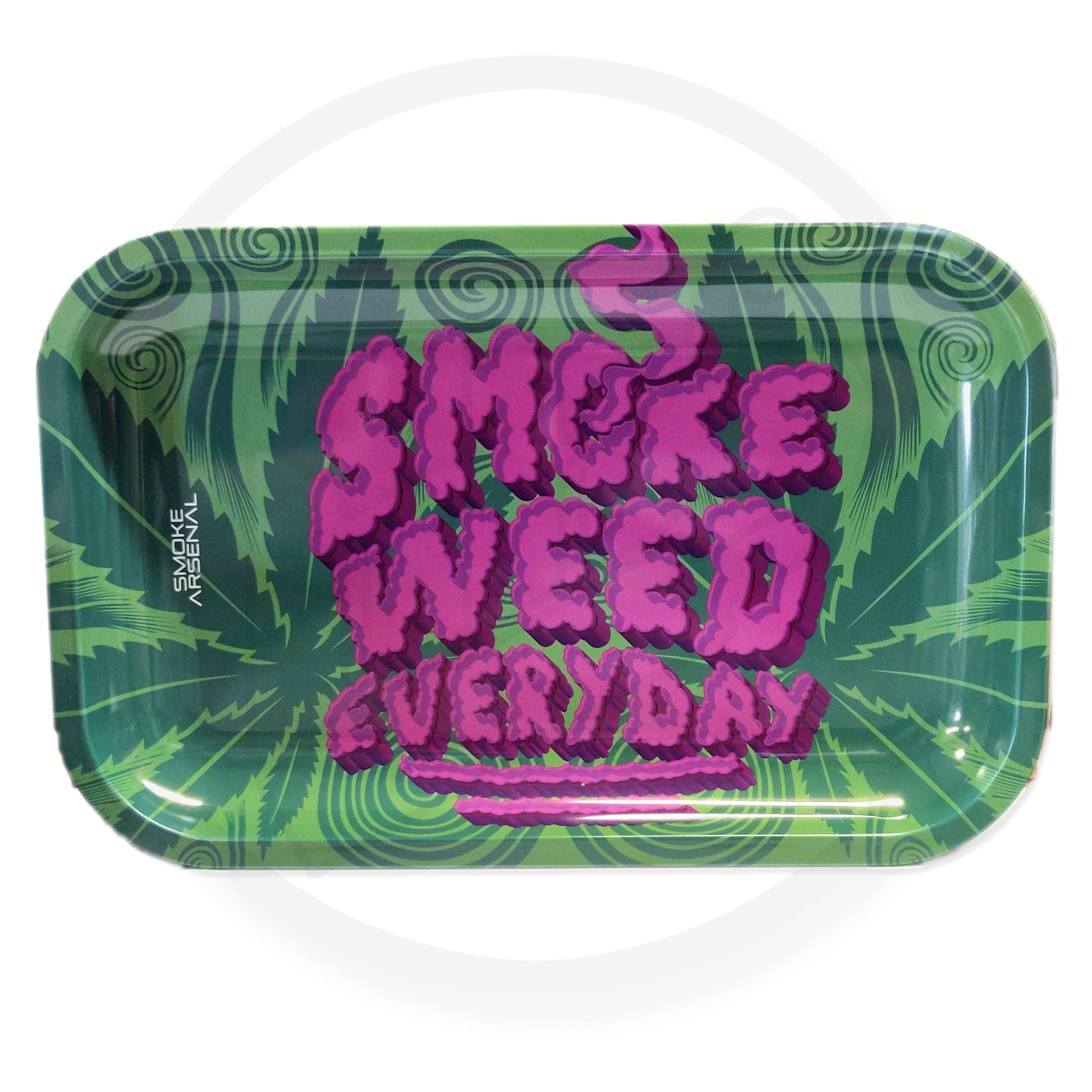 On Wednesdays We Smoke Weed Rolling Tray-Small
