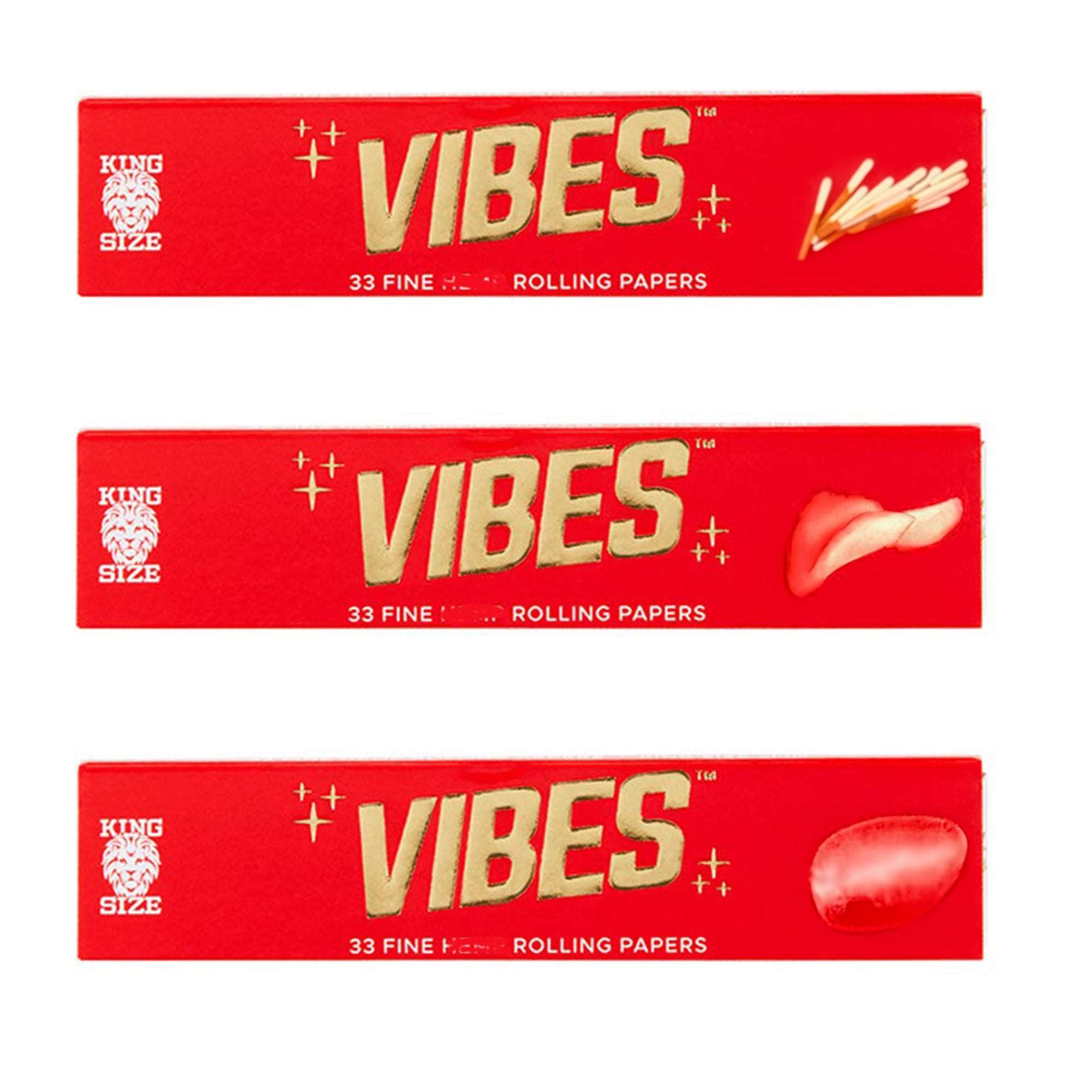 Vibes Hemp Paper 3 Pack King - Supply Natural